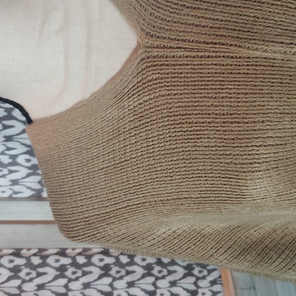 NWT Shiraleah Rowan Poncho Fringe Taupe/Camel Soft Lightweight - Picture 4 of 15